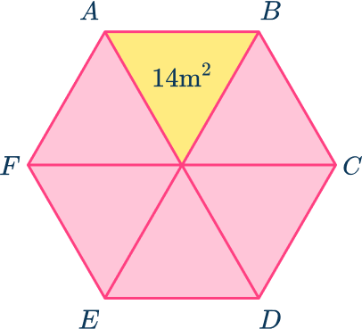 Area of a hexagon 11 US