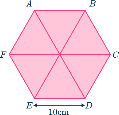 Area of a hexagon 13 US