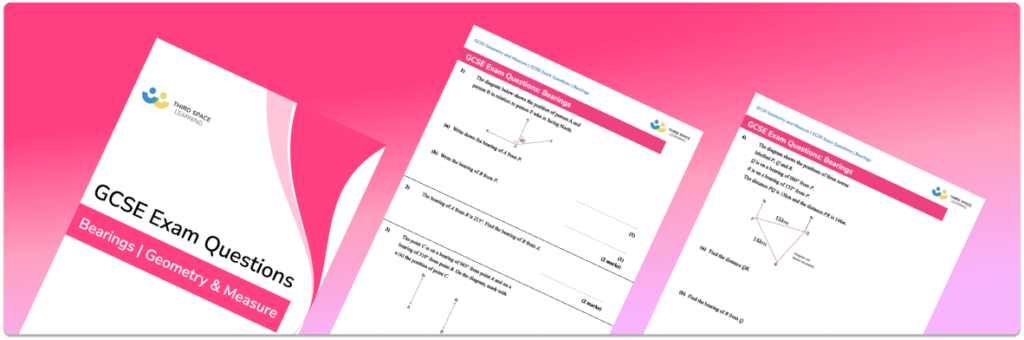 Bearings Exam Questions - GCSE Maths [FREE]