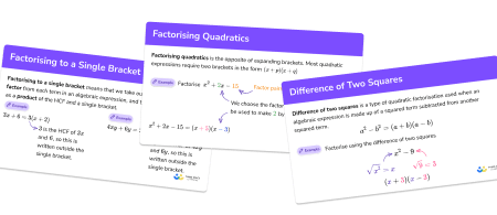 Flaschords help students learn how to revise for maths 