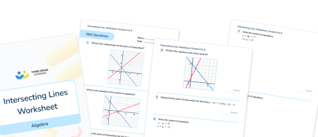 [FREE] Intersecting Lines Worksheet (Grade 6 to 8)