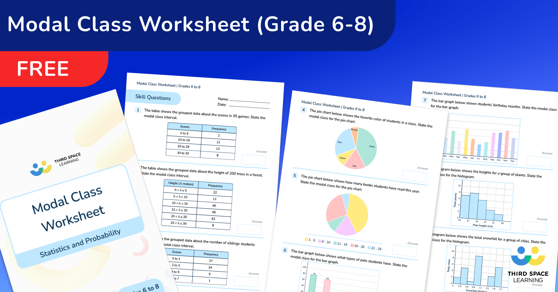 [FREE] Modal Class Worksheet