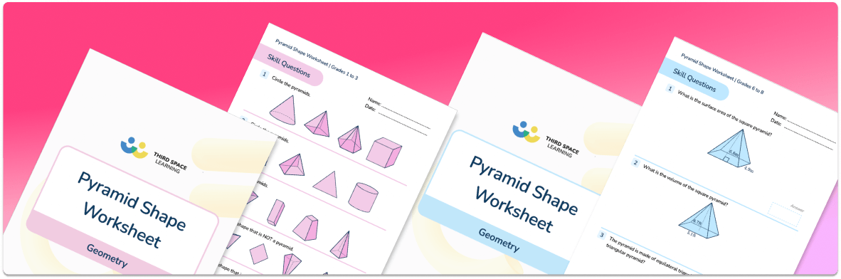 Pyramid Shape Worksheet