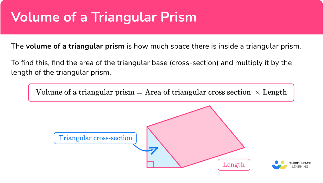 What is the volume of a triangular prism?