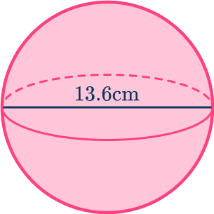 Volume of a sphere 10 US