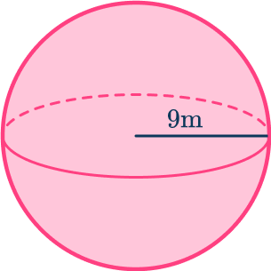Volume of a sphere 11 US