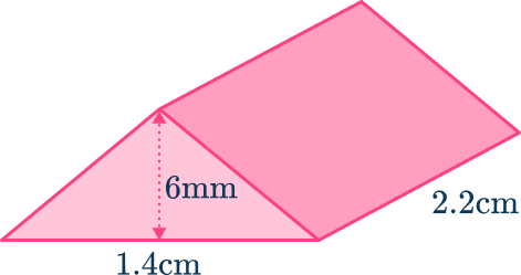 Volume of a triangular prism 11 US