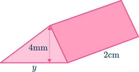 Volume of a triangular prism 8 US