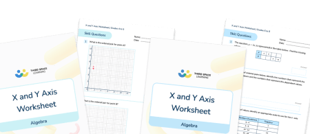 x and y Axis Worksheet
