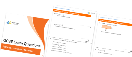 Adding Fractions Exam Questions