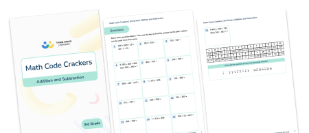 3rd Grade Addition And Subtraction Code Crackers