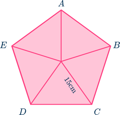 Area of a pentagon 20 US