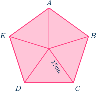 Area of a pentagon 32 US