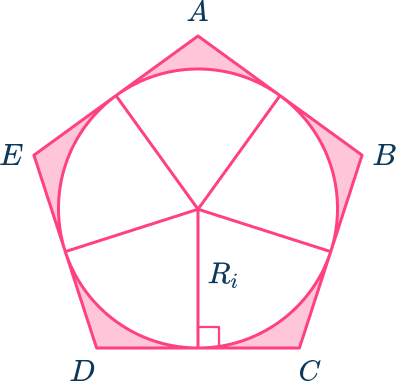 Area of a pentagon 5 US