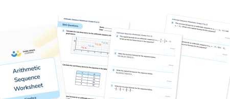 [FREE] Arithmetic Sequence Formula Worksheet (Grade 9 to 12)