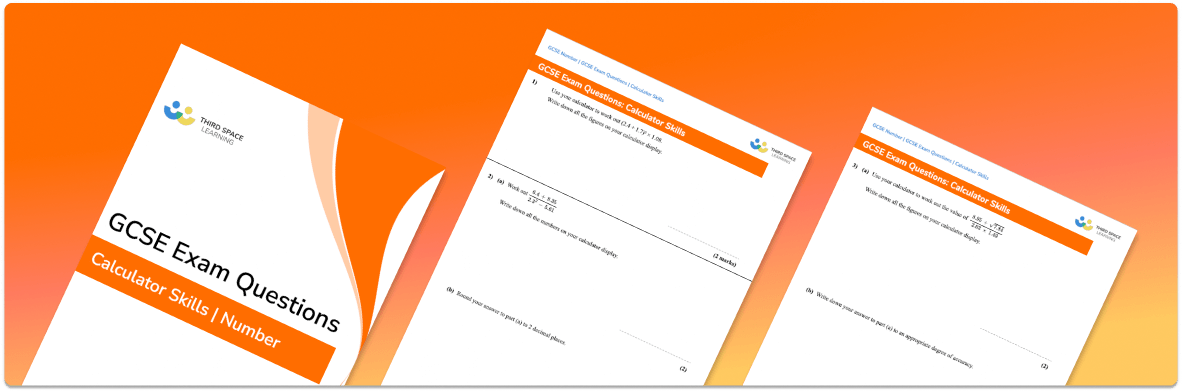 Calculator Skills Exam Questions