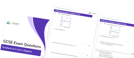 Gradient Of A Line Exam Questions