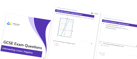 Intersecting Lines Exam Questions