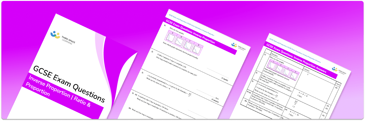 Inverse Proportion Exam Questions