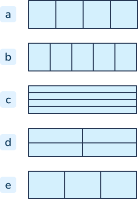 Shape fraction math problems for 2nd graders