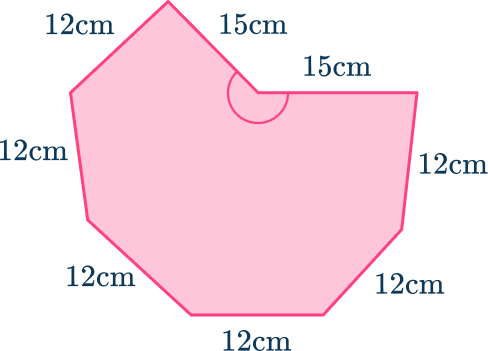 Octagon shape 27 US