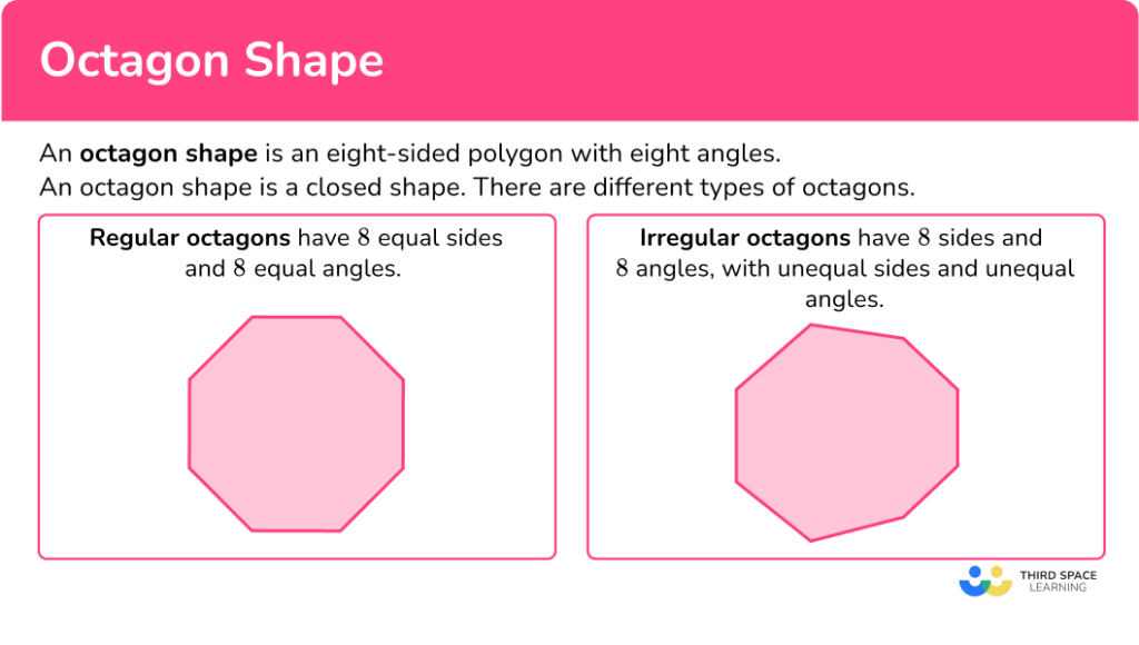 Octagon Shape - Math Steps, Examples & Questions