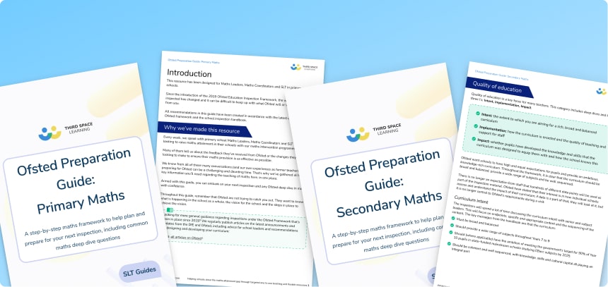 Ofsted Preparation Guides