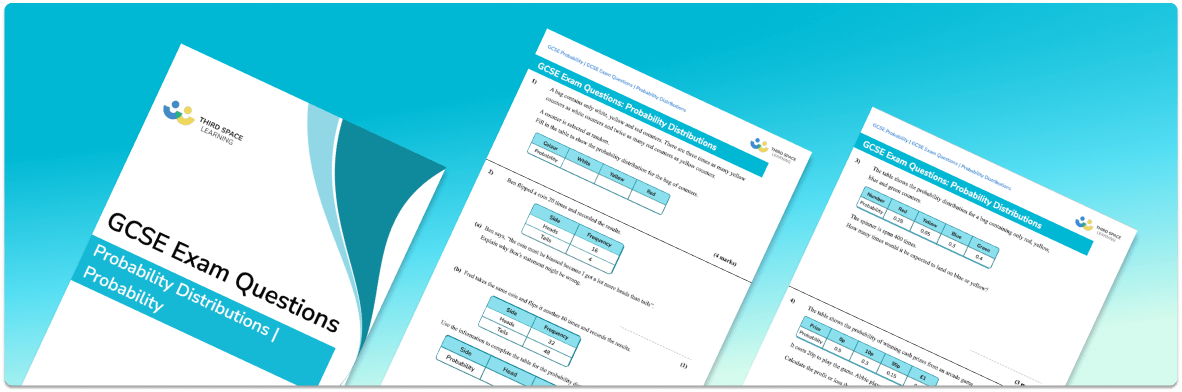 Probability Distribution Exam Questions