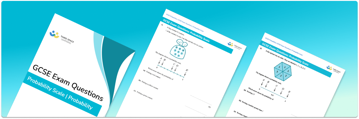 Probability Scale Exam Questions