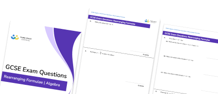 Rearranging Formulae Exam Questions