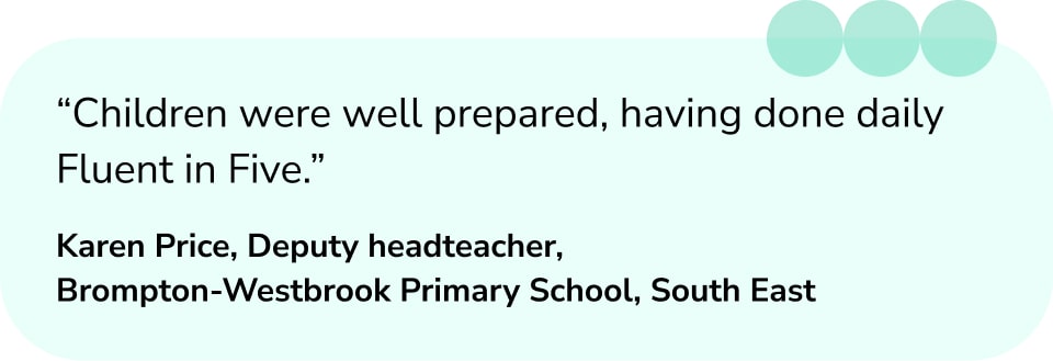 Fluent in Five prepared children for 2024 maths SATs