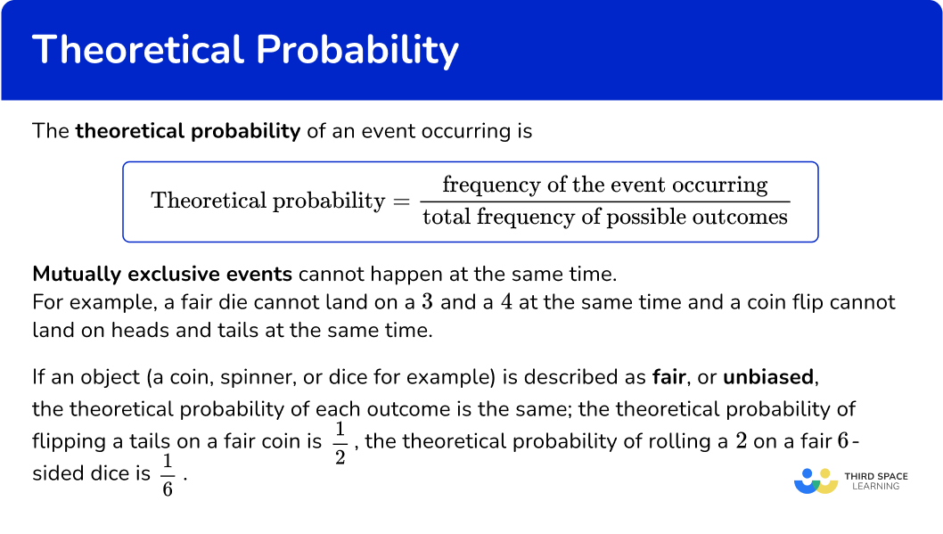 What is theoretical probability?
