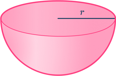 Volume of a hemisphere 1 US