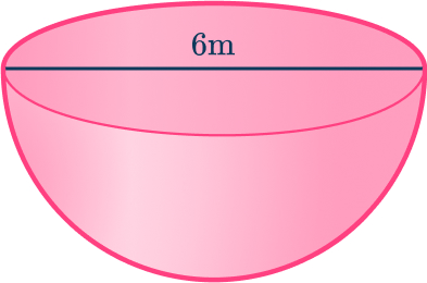 Volume of a hemisphere 5 US