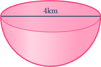 Volume of a hemisphere 9 US