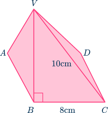 Volume of square pyramid 14 US