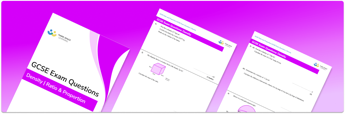 Density Exam Questions