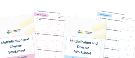 Multiplication And Division Worksheet