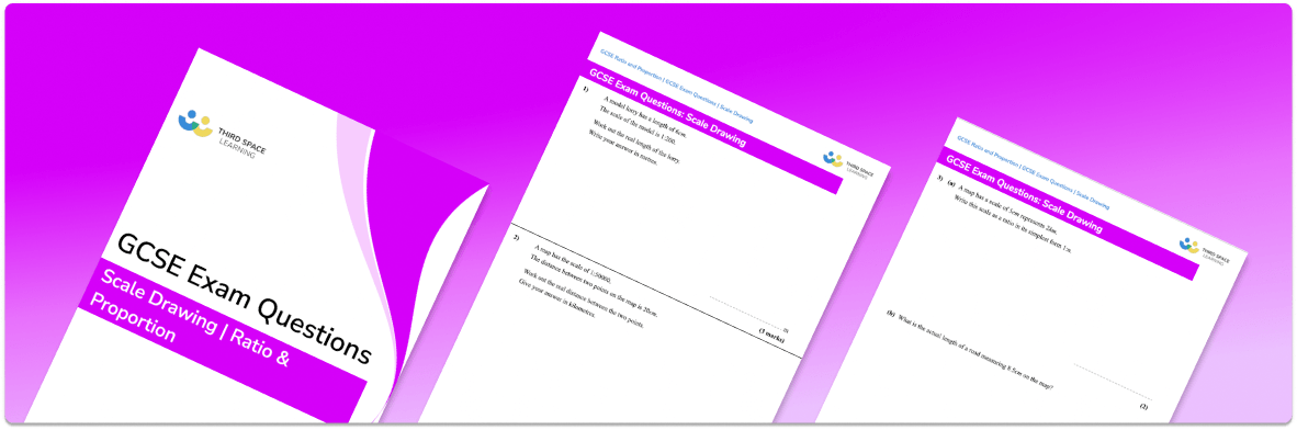 Scale Drawing Exam Questions