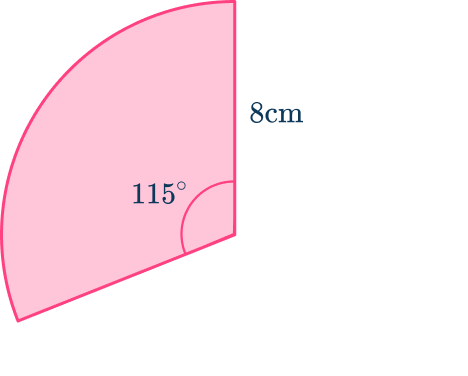 Sector of a circle 2 US