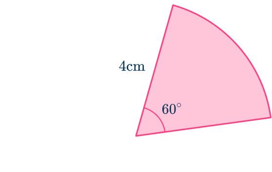 Sector of a circle 8 US