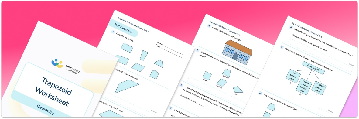 Trapezoid Worksheet