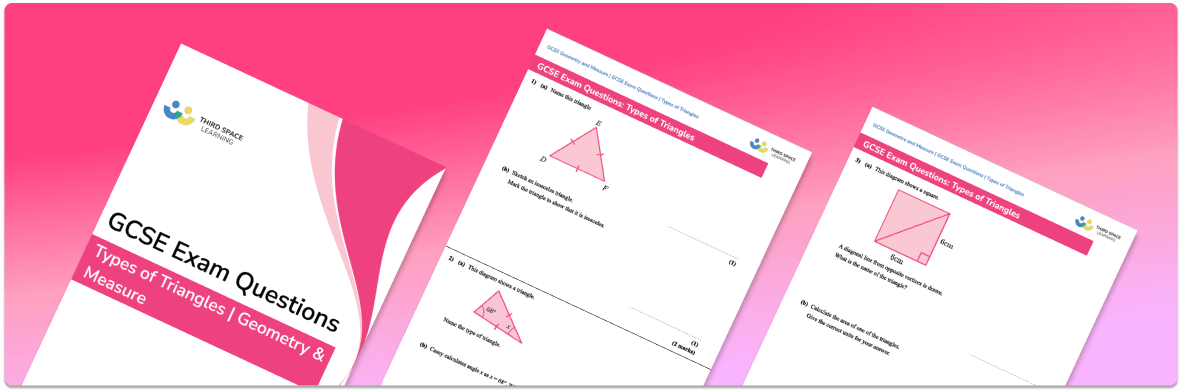 Types Of Triangles Exam Questions