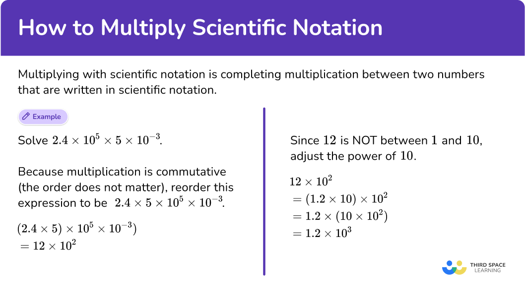 What is how to multiply scientific notation?