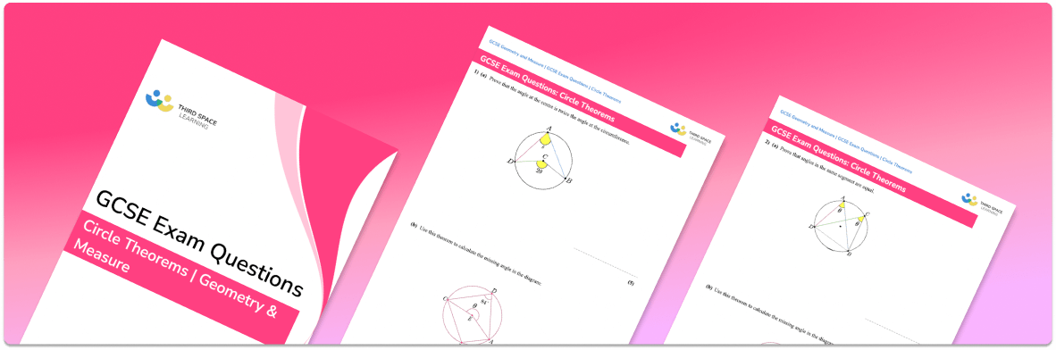 Circle Theorems Exam Questions