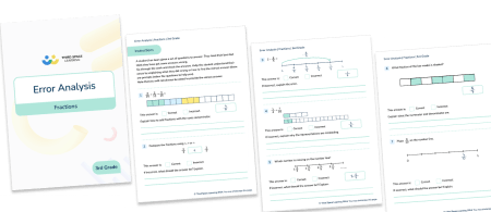 3rd Grade Fractions Error Analysis