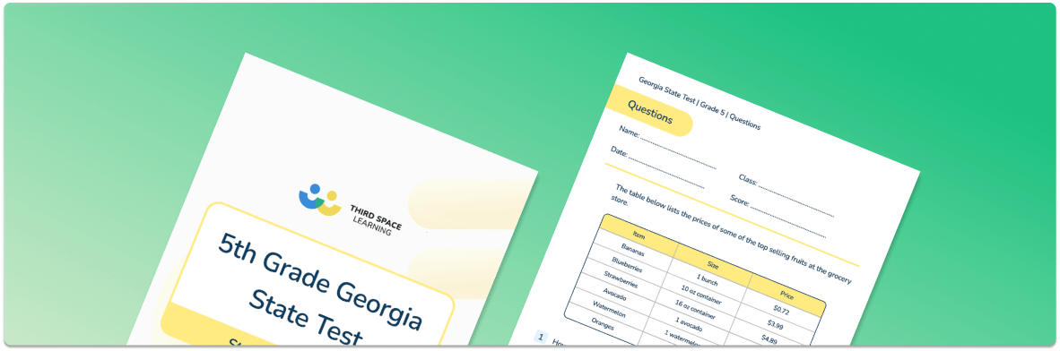 Georgia Milestone Practice Test 5th Grade