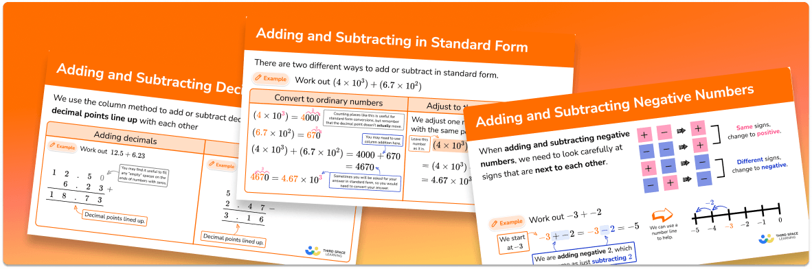 GCSE Revision Cards: Number