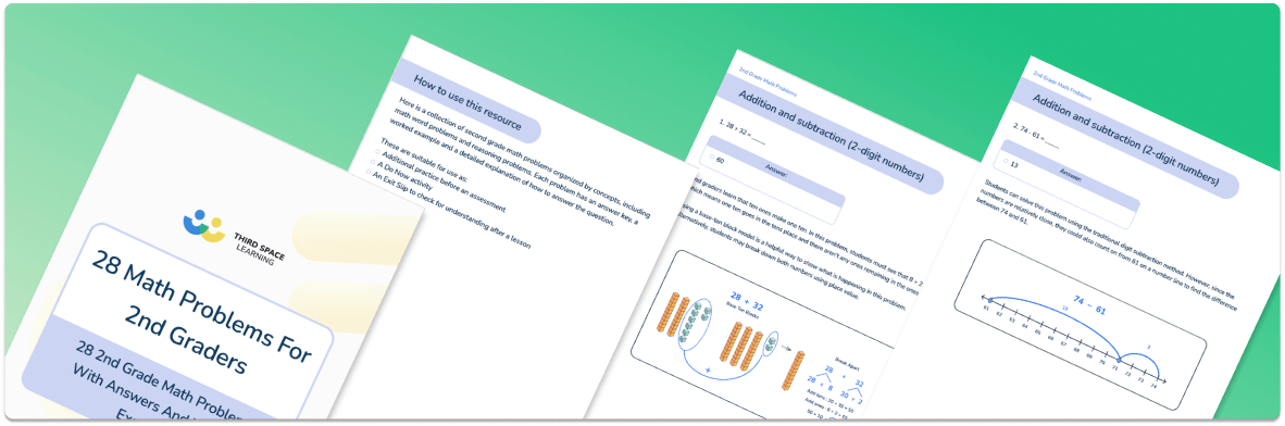 2nd Grade Math Problems