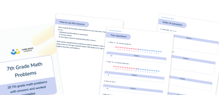 28 7th Grade Math Problems 
